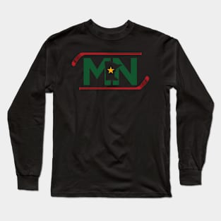 Mn The State Of Hockey T Long Sleeve T-Shirt